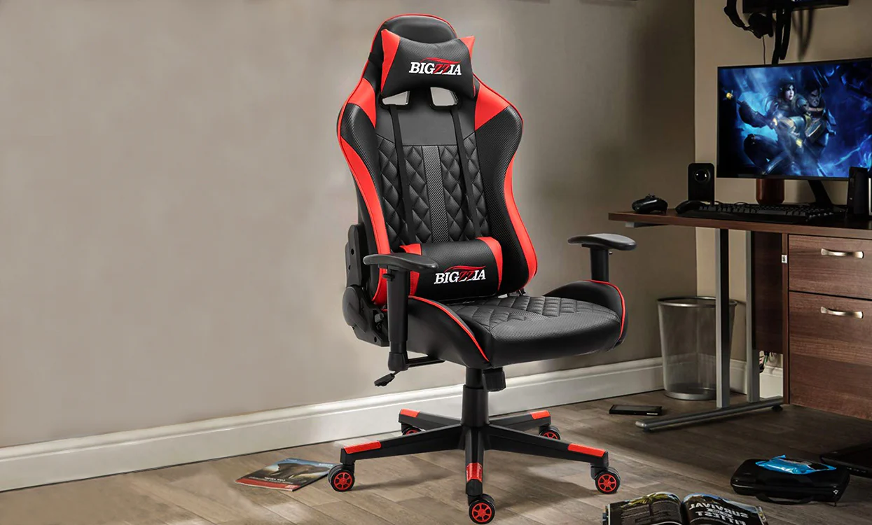 Bigzzia Ergonomic PC & Racing Game Chair-172 Degree - Image 8