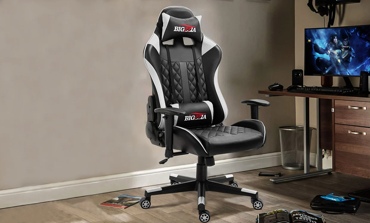 Bigzzia Ergonomic PC & Racing Game Chair-172 Degree - Image 9