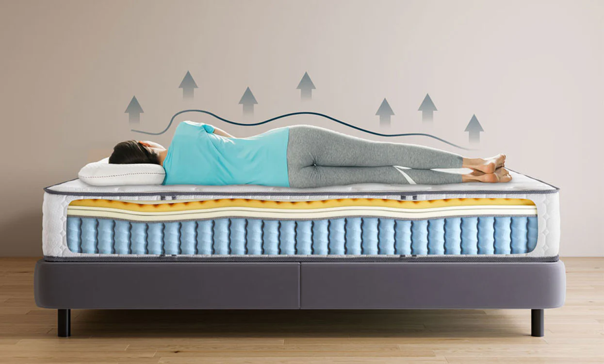 Vesgantti Nova Dream Hybrid Mattress 9.8 Inch Tight Top Mattress Series - Image 4
