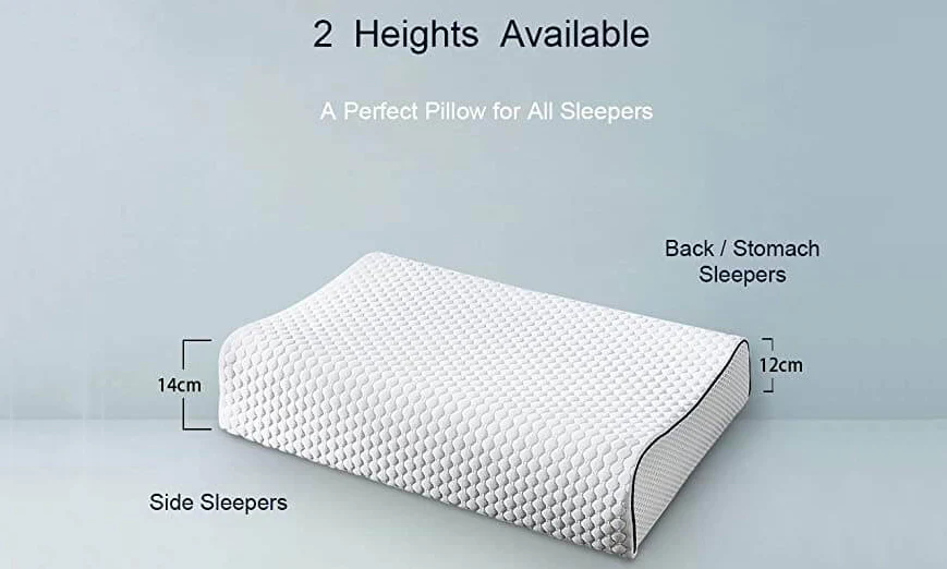 Vesgantti Memory Foam Contour Pillow - Image 5